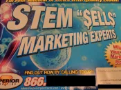 Ad for stem cell marketing