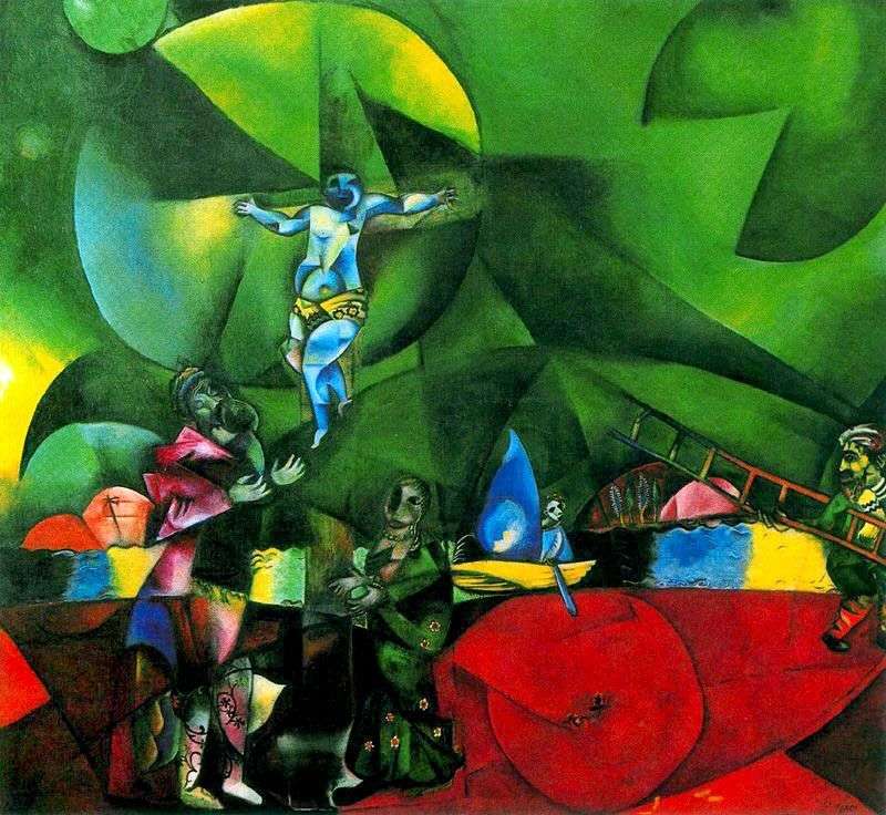 Chagall. Golgotha (1912)