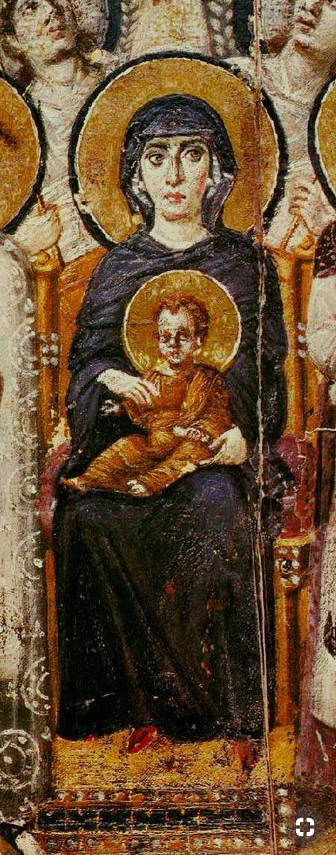 Byzantine icon of Mary, St. Catherine's Monastery c. 600