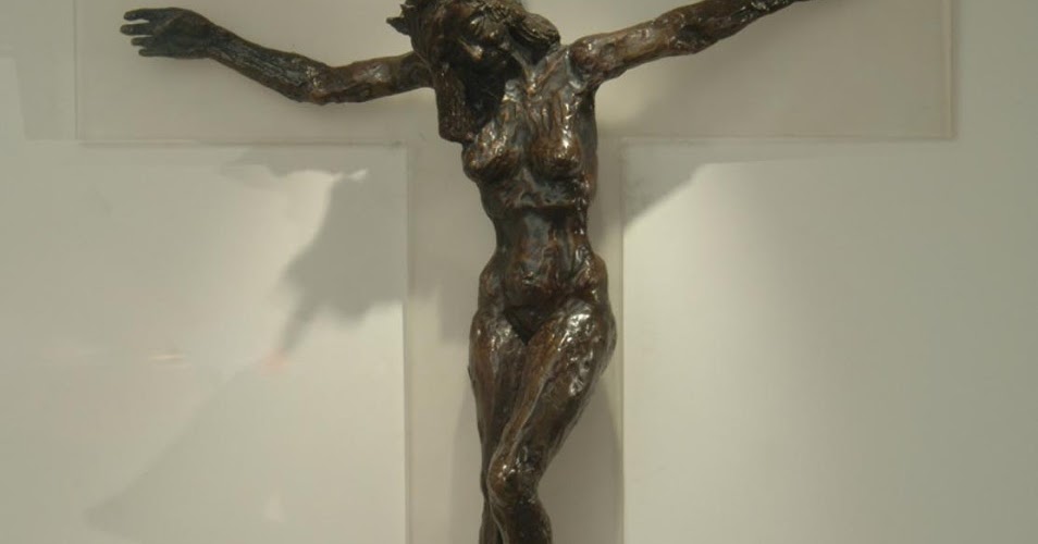 Christa in bronze.