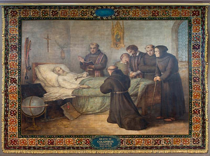 Gregori. Death of Columbus