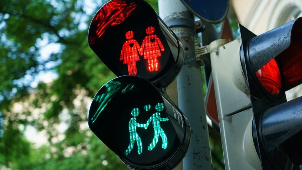 Traffic lights, vienna